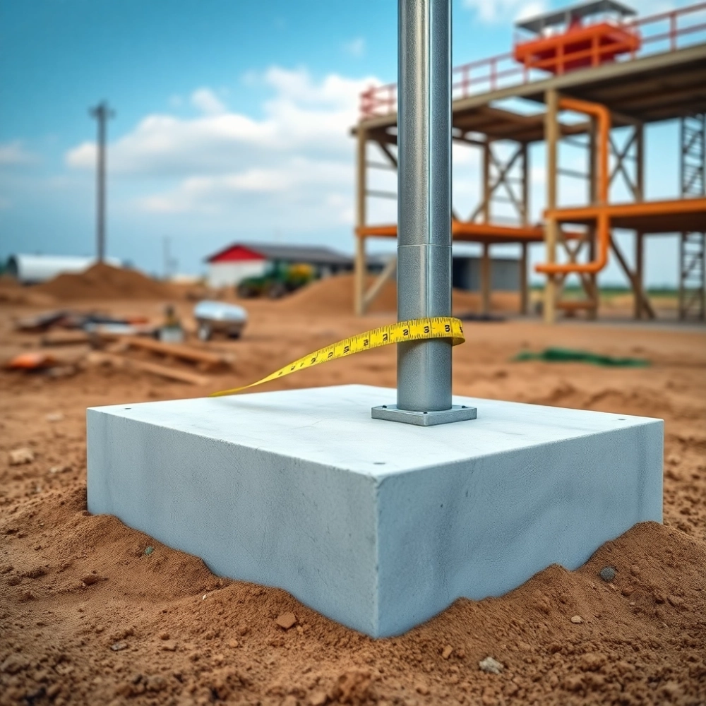 Fundament pod słup oświetleniowy wymiary