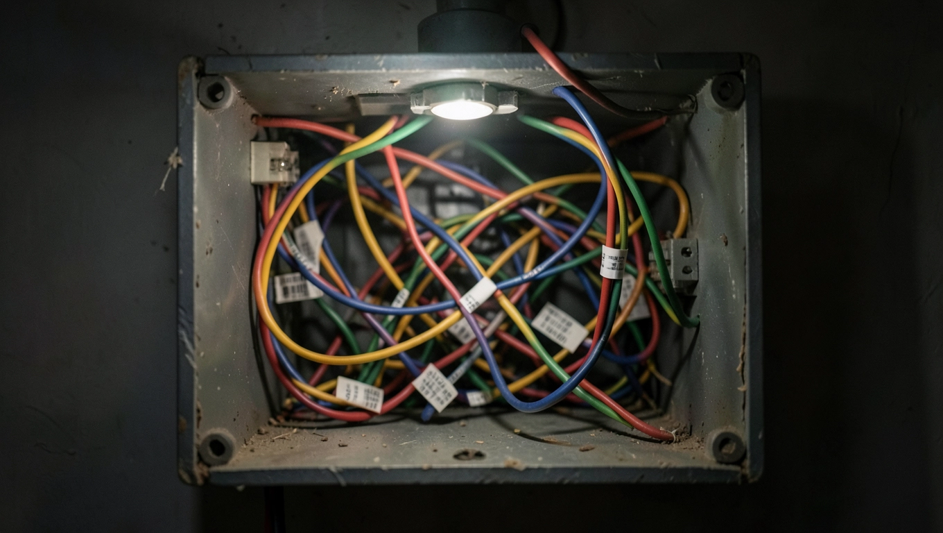 instalacja elektryczna podłączenie oświetlenia