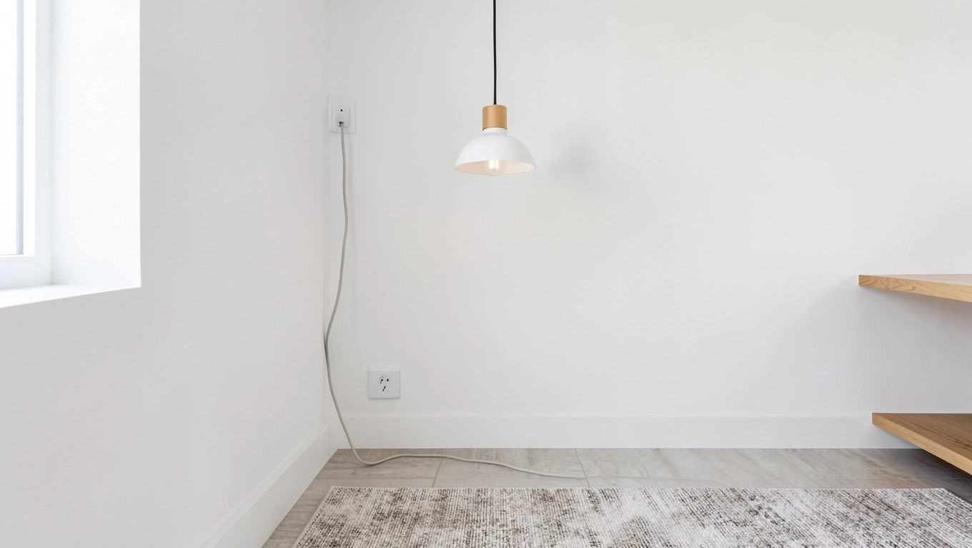 jak podłączyć oświetlenie z gniazdka