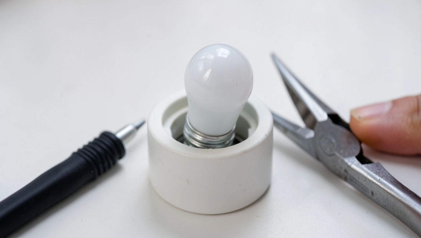 jak wyjąć żarówkę gu10 z oprawki