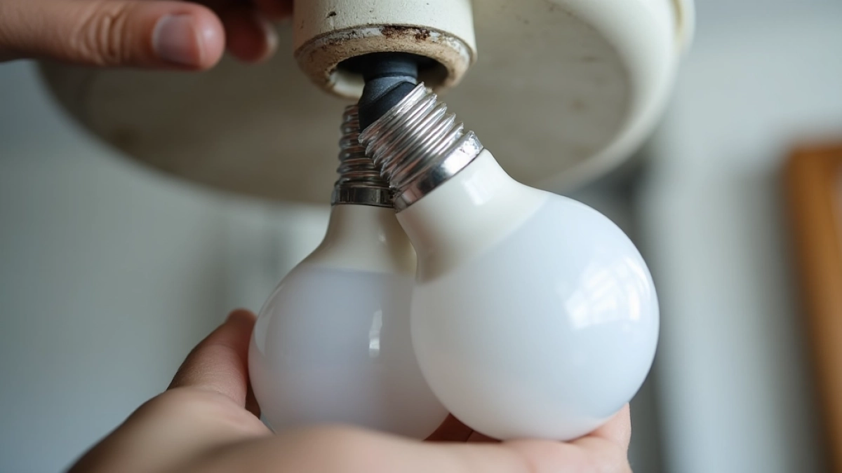 Jak wyjąć żarówkę z oprawki