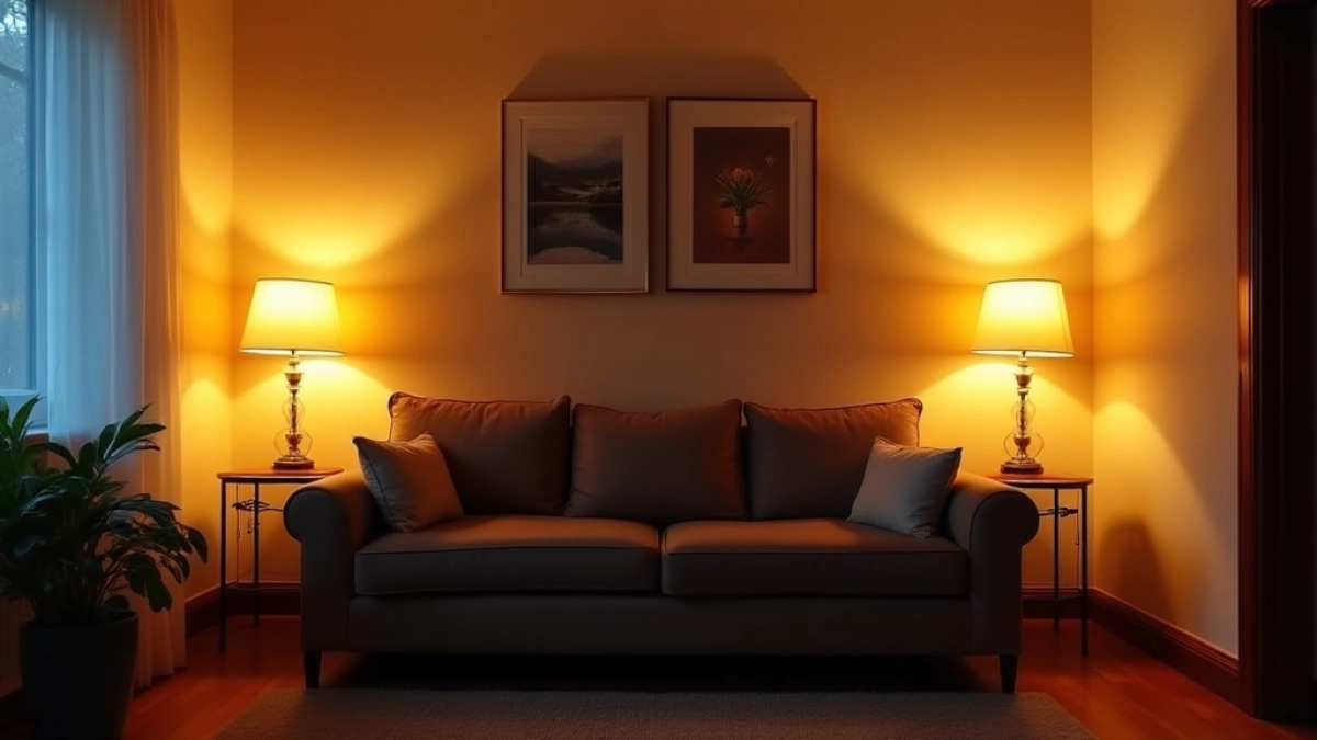 Jakie żarówki do salonu