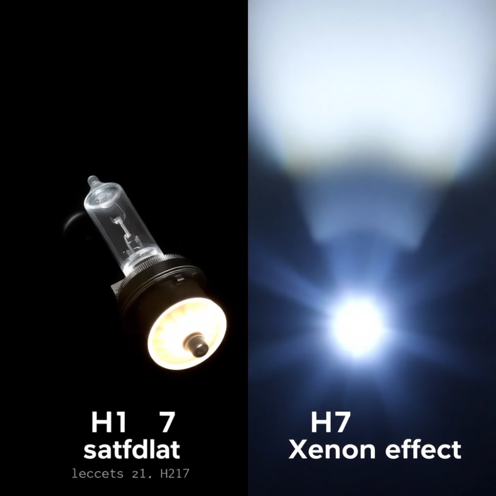 Jakie żarówki H7 efekt Xenon