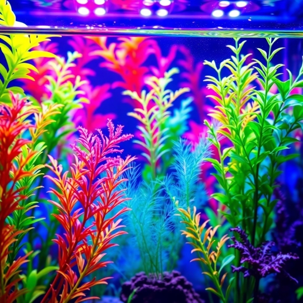 Oświetlenie LED do akwarium ile wat na litr
