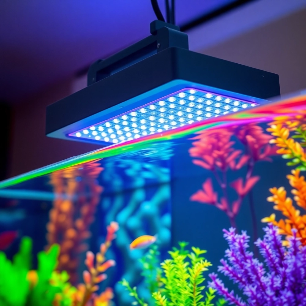 Oświetlenie LED do akwarium