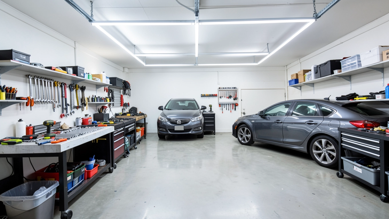 oświetlenie led do garażu