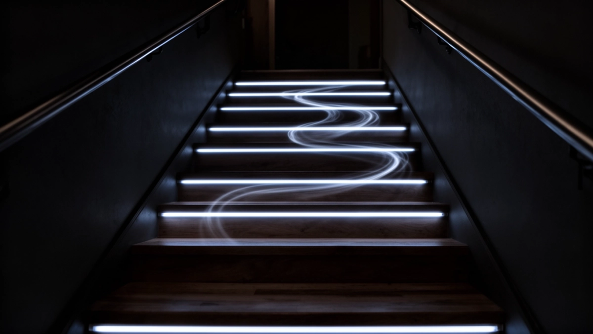 Oświetlenie schodów LED z czujnikiem ruchu