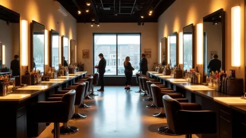 dlaczego oświetlenie w salonie fryzjerskim ma szczególne znaczenie