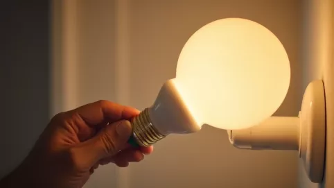 Jak wymienić żarówkę LED w kinkiecie