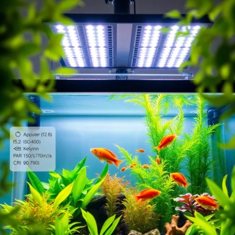 Jakie oświetlenie do akwarium 450l