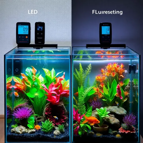 Jakie oświetlenie do akwarium LED czy świetlówka