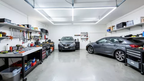 oświetlenie led do garażu