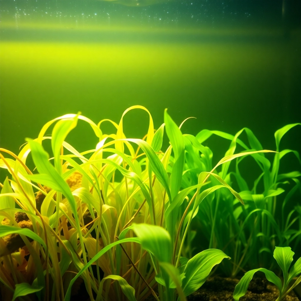 Słabe oświetlenie w akwarium objawy